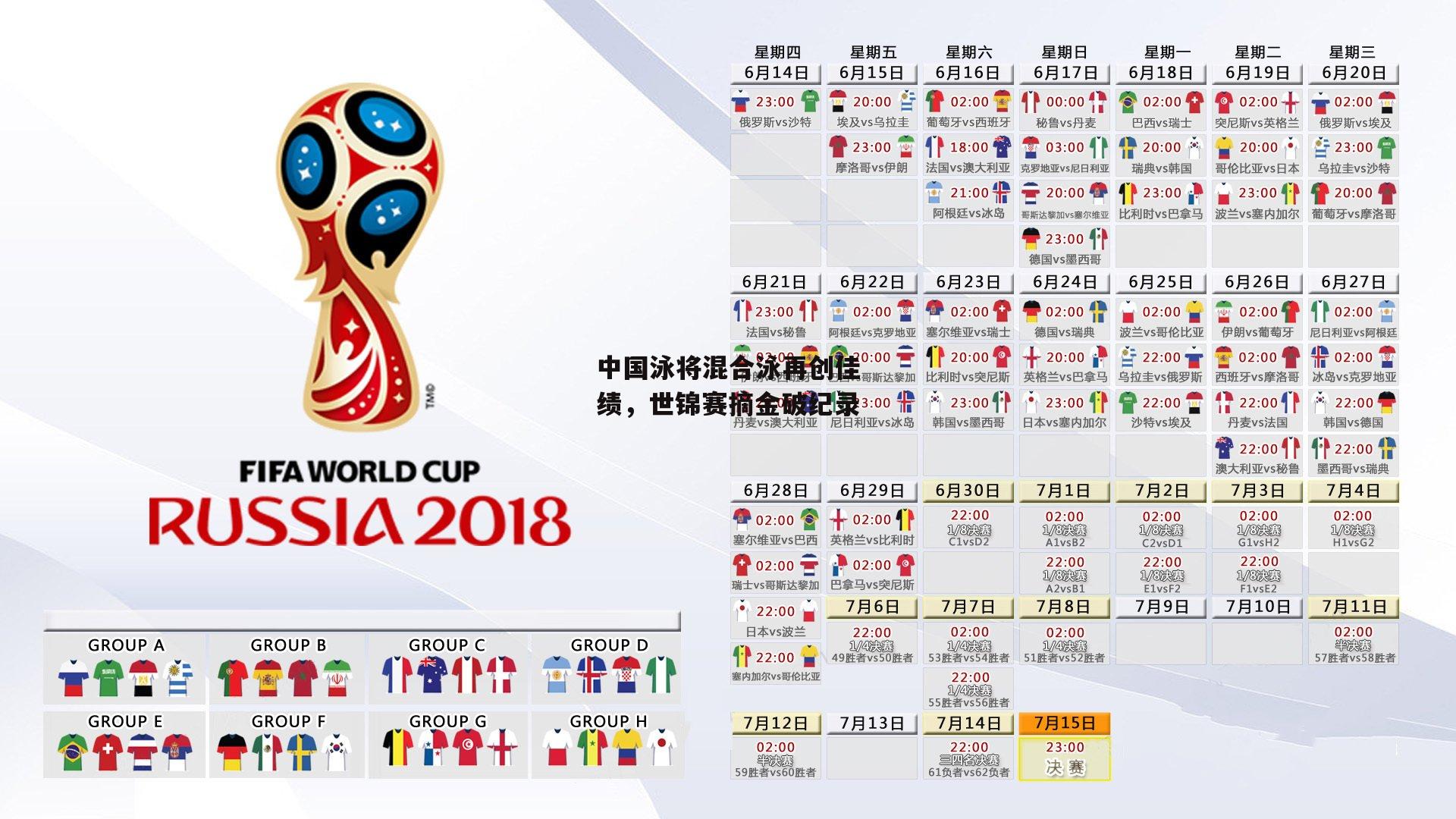 中国泳将混合泳再创佳绩，世锦赛摘金破纪录